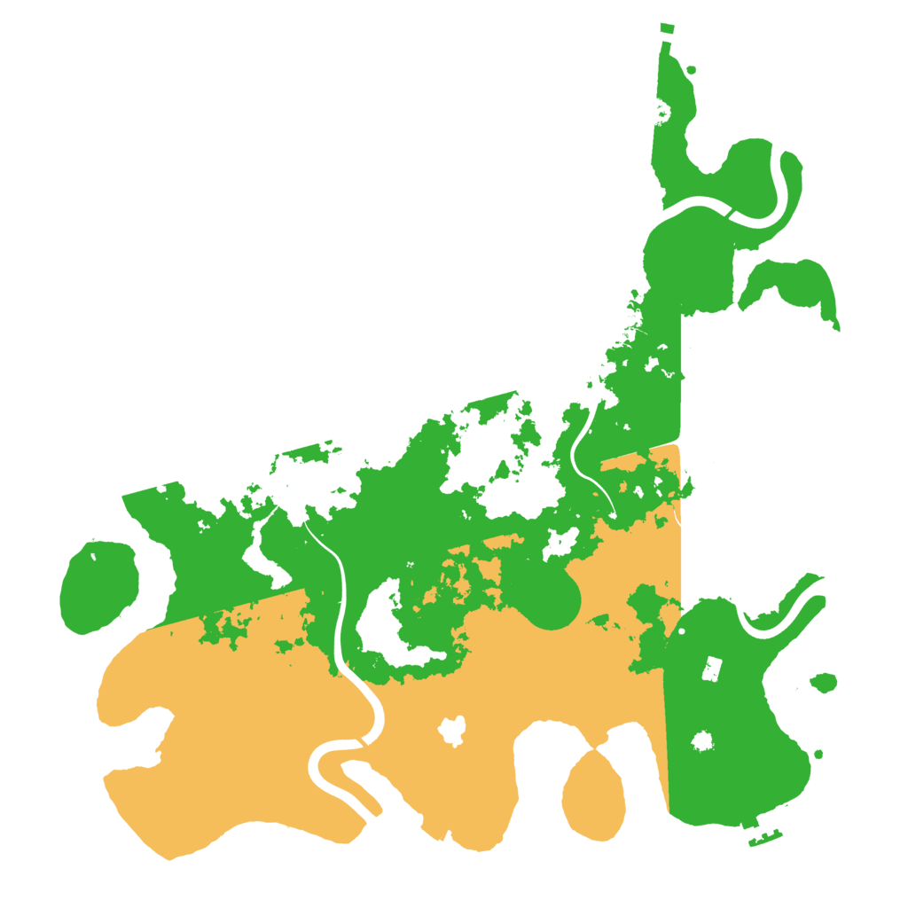 Biome Rust Map: Procedural Map, Size: 4000, Seed: 86