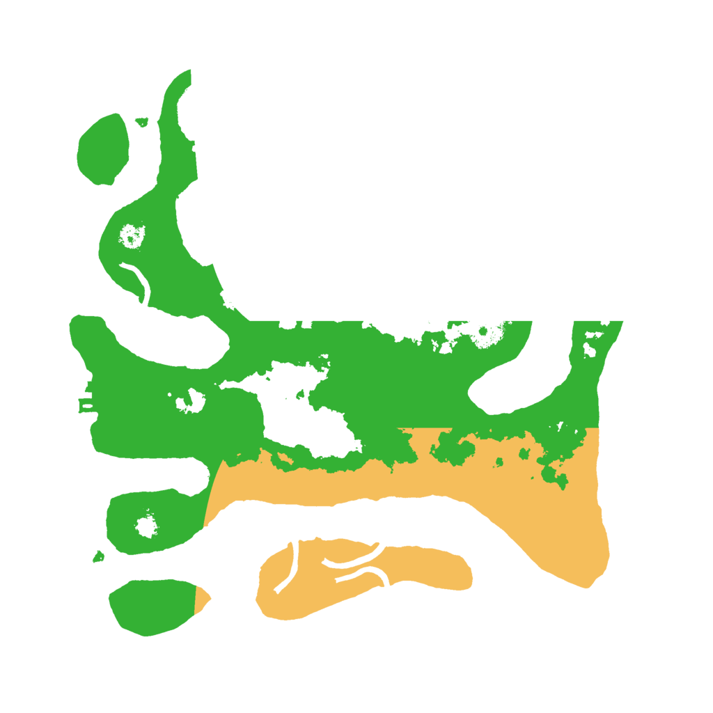 Biome Rust Map: Procedural Map, Size: 3000, Seed: 3272762