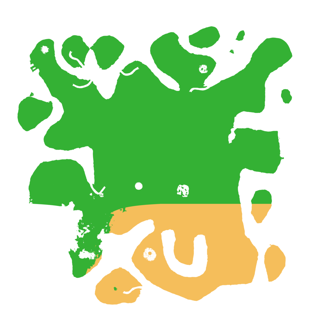 Biome Rust Map: Procedural Map, Size: 3800, Seed: 1659139545