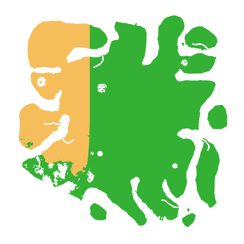 Biome Rust Map: Procedural Map, Size: 3950, Seed: 416703040