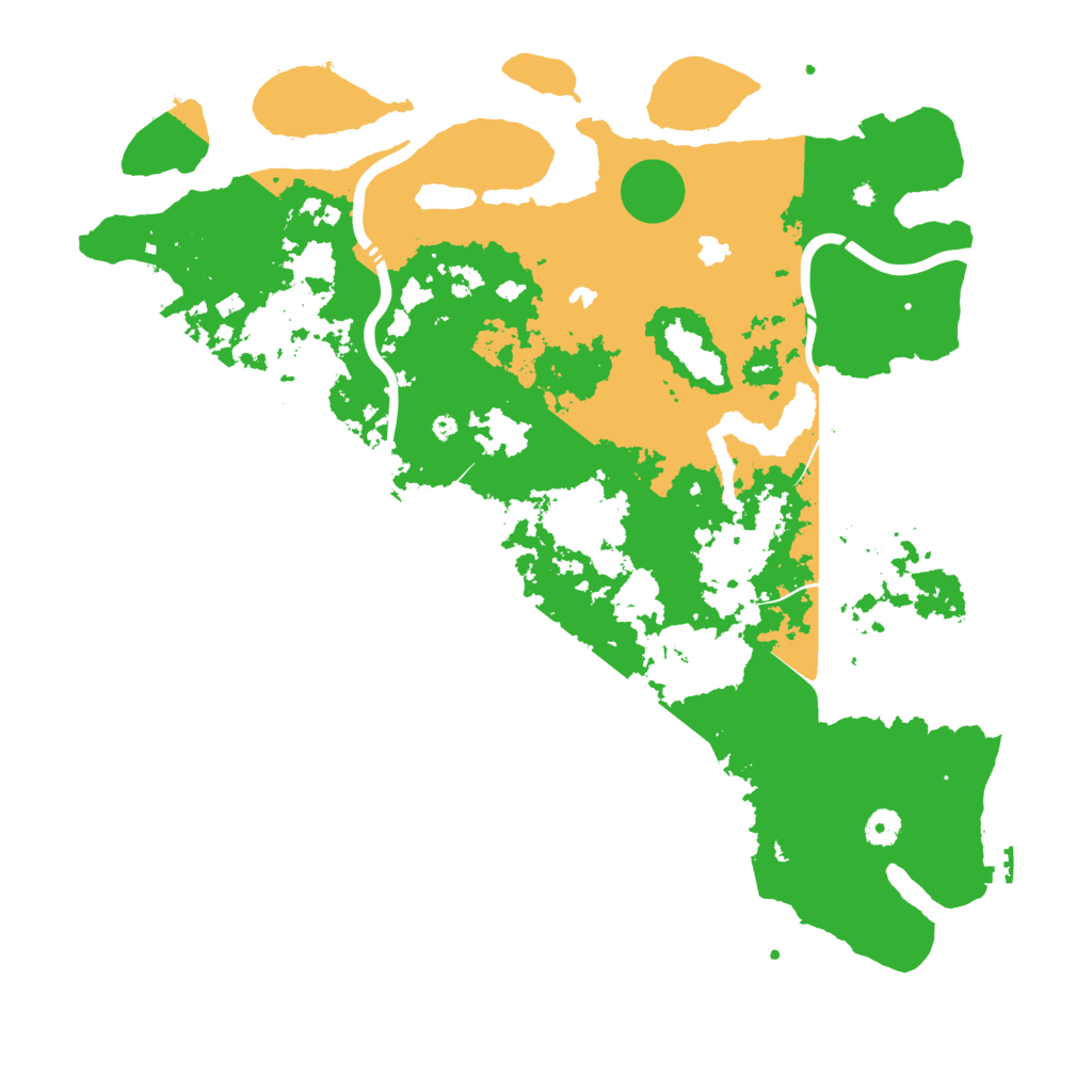 Biome Rust Map: Procedural Map, Size: 4500, Seed: 65465181