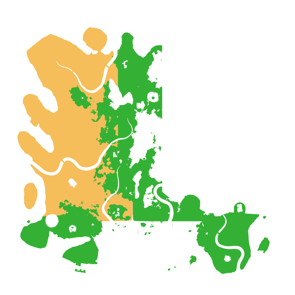 Biome Rust Map: Procedural Map, Size: 4050, Seed: 214935299