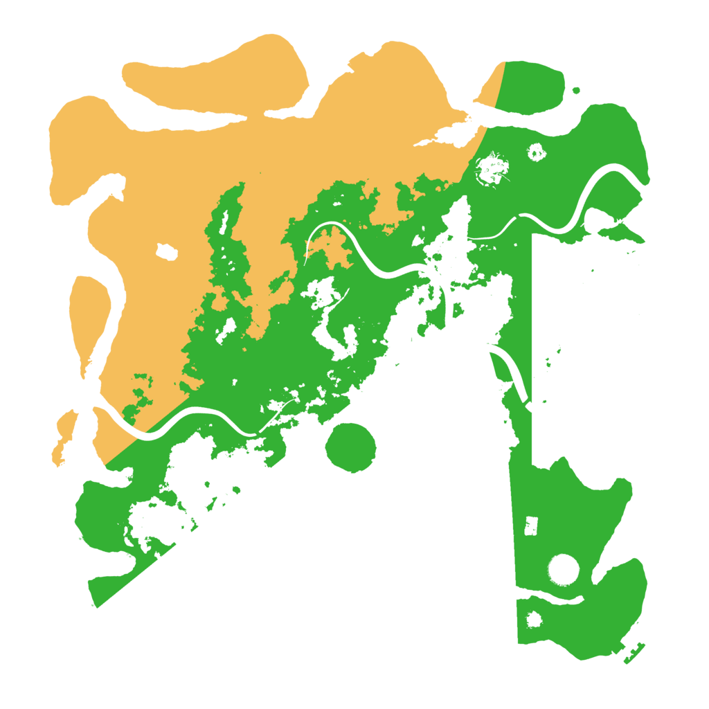 Biome Rust Map: Procedural Map, Size: 4000, Seed: 348140047
