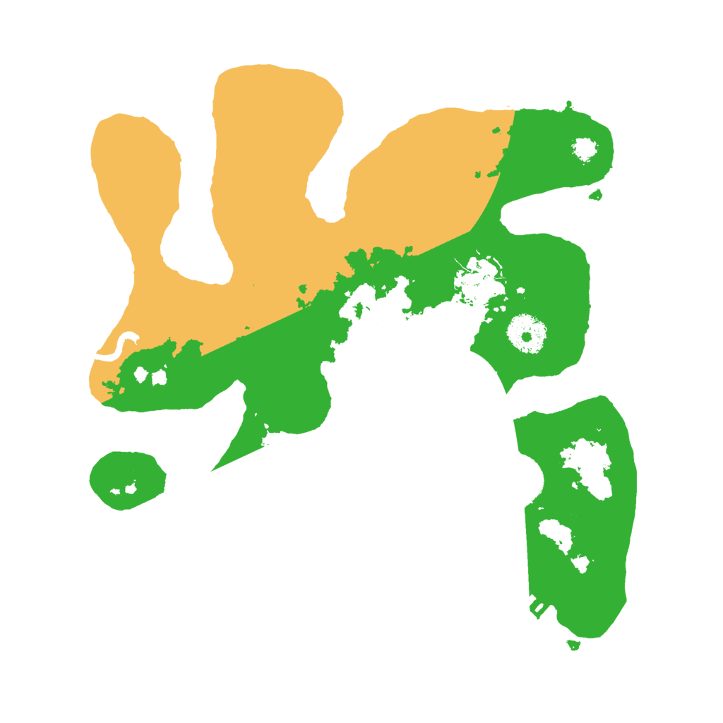 Biome Rust Map: Procedural Map, Size: 2850, Seed: 120