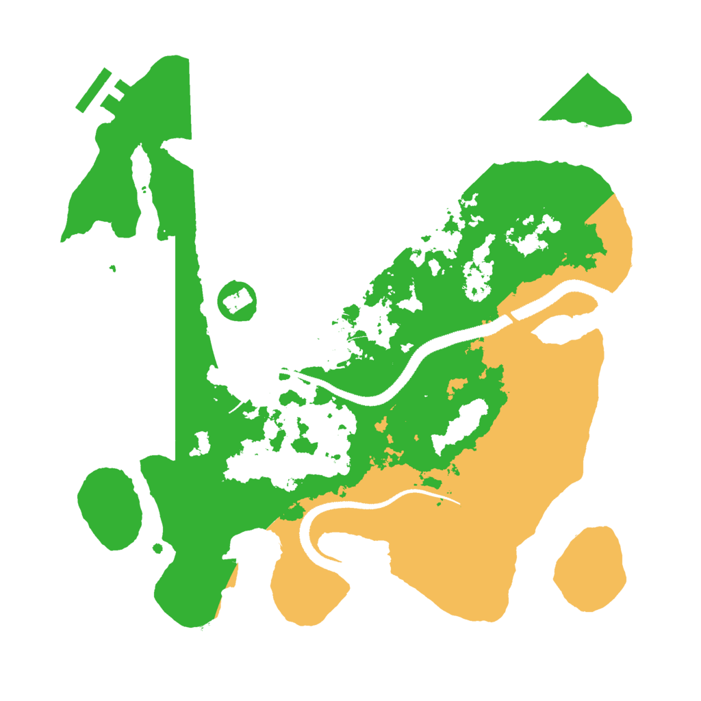 Biome Rust Map: Procedural Map, Size: 2850, Seed: 123456789