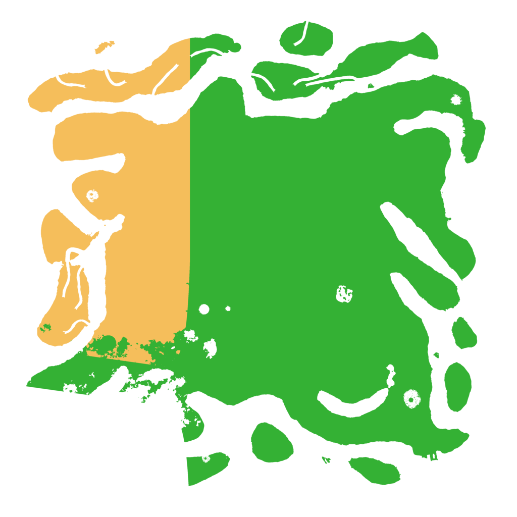 Biome Rust Map: Procedural Map, Size: 4500, Seed: 336611