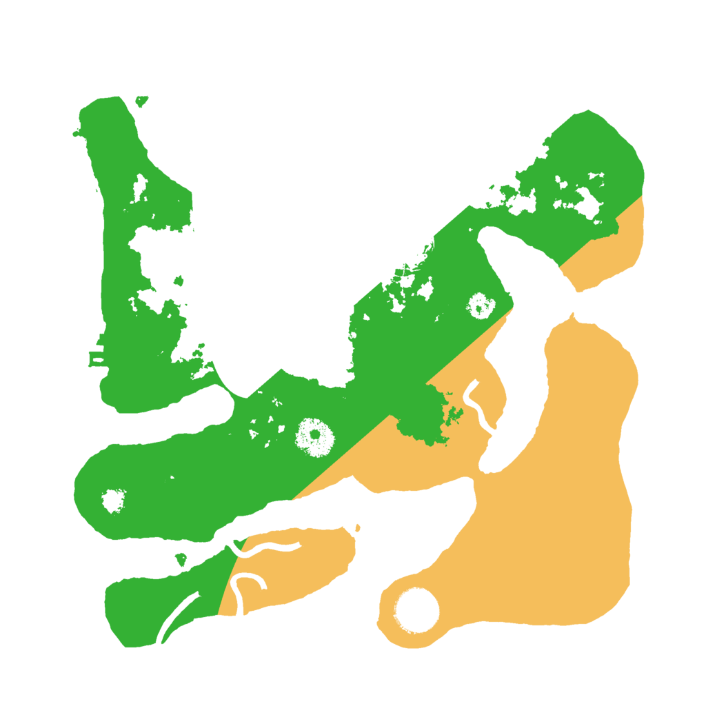 Biome Rust Map: Procedural Map, Size: 2800, Seed: 20813