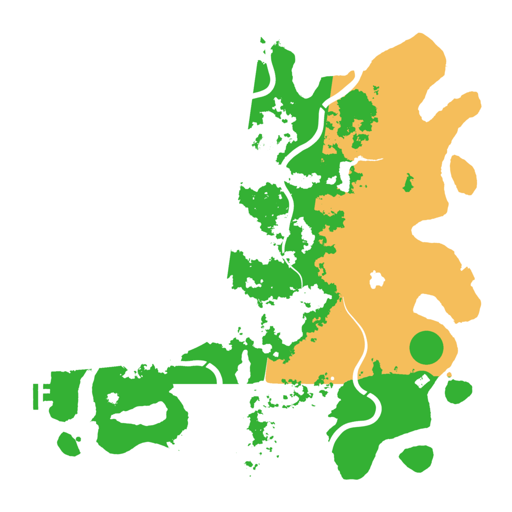 Biome Rust Map: Procedural Map, Size: 4000, Seed: 1522425008