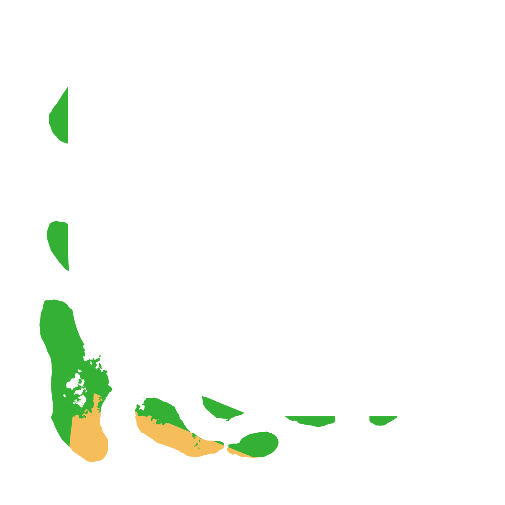 Biome Rust Map: Barren, Size: 3499, Seed: 69