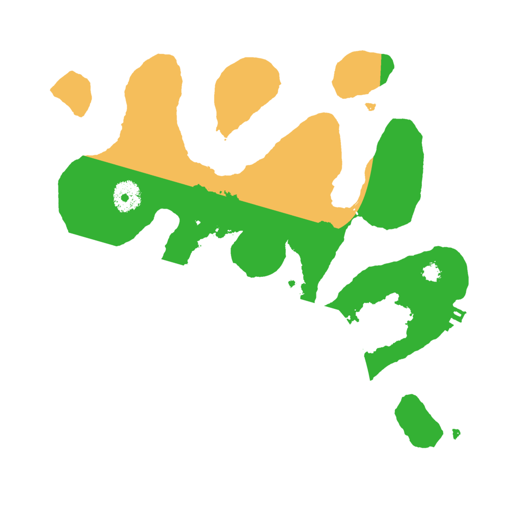 Biome Rust Map: Procedural Map, Size: 2680, Seed: 2147483647