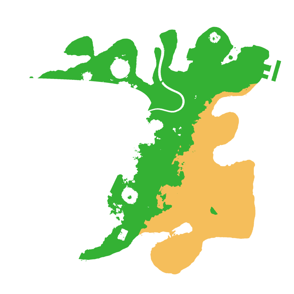 Biome Rust Map: Procedural Map, Size: 2790, Seed: 6145489