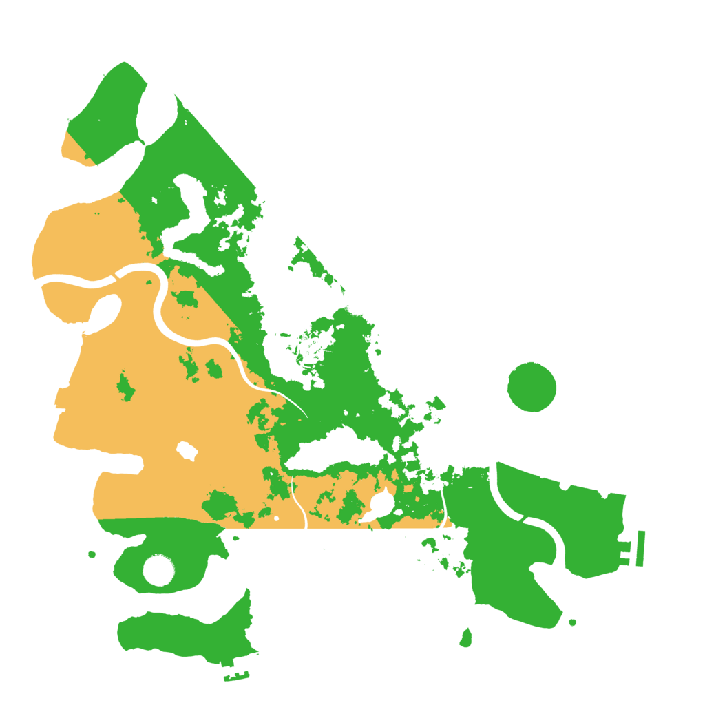 Biome Rust Map: Procedural Map, Size: 4000, Seed: 987912570