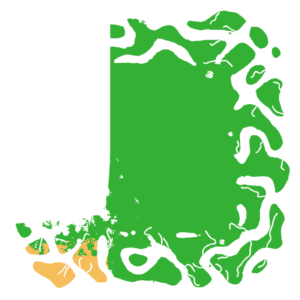 Biome Rust Map: Procedural Map, Size: 6000, Seed: 4876320