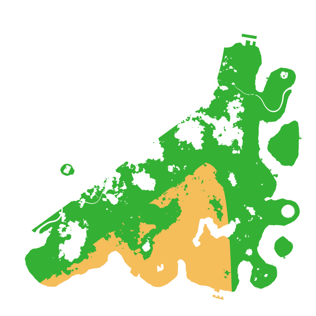 Biome Rust Map: Procedural Map, Size: 4250, Seed: 374618230