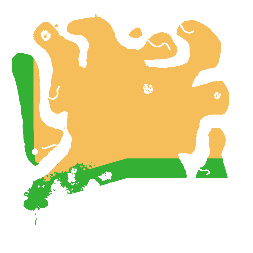 Biome Rust Map: Procedural Map, Size: 3700, Seed: 1571623160