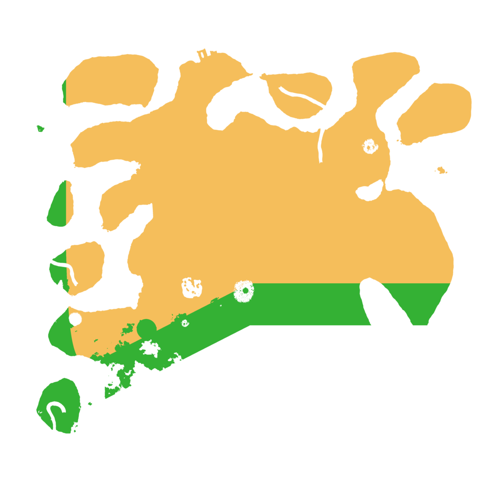 Biome Rust Map: Procedural Map, Size: 3500, Seed: 734771