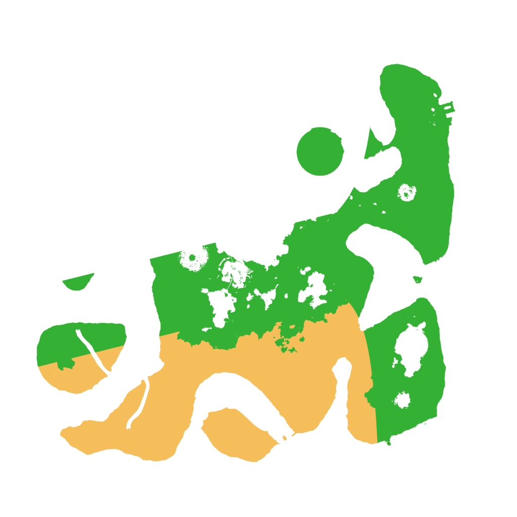 Biome Rust Map: Procedural Map, Size: 3000, Seed: 69938745