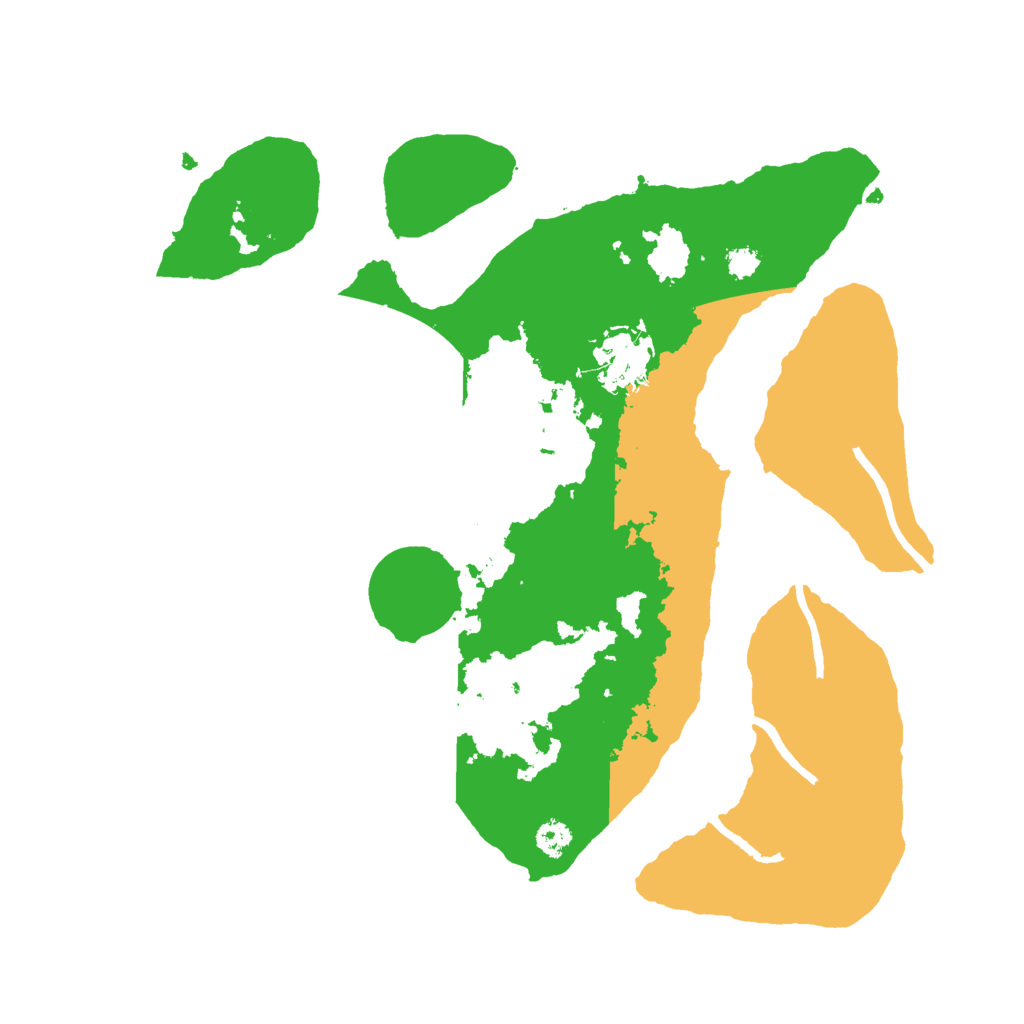 Biome Rust Map: Procedural Map, Size: 3000, Seed: 1147464324