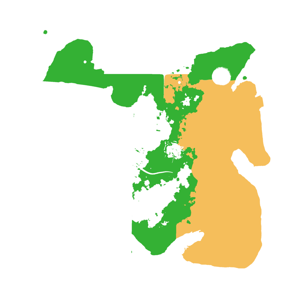 Biome Rust Map: Procedural Map, Size: 3000, Seed: 1147464324