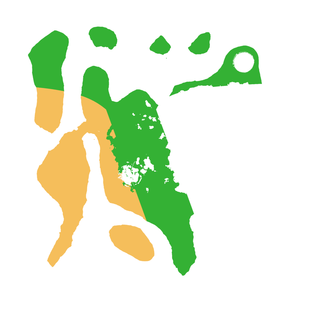 Biome Rust Map: Barren, Size: 2700, Seed: 55123