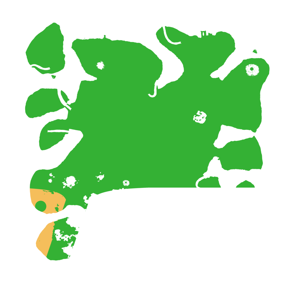 Biome Rust Map: Procedural Map, Size: 3500, Seed: 283600724