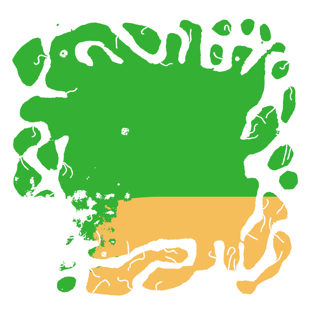 Biome Rust Map: Procedural Map, Size: 6000, Seed: 13431816