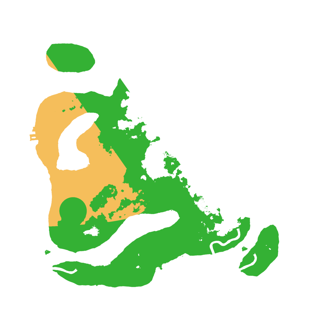 Biome Rust Map: Procedural Map, Size: 3000, Seed: 893017707