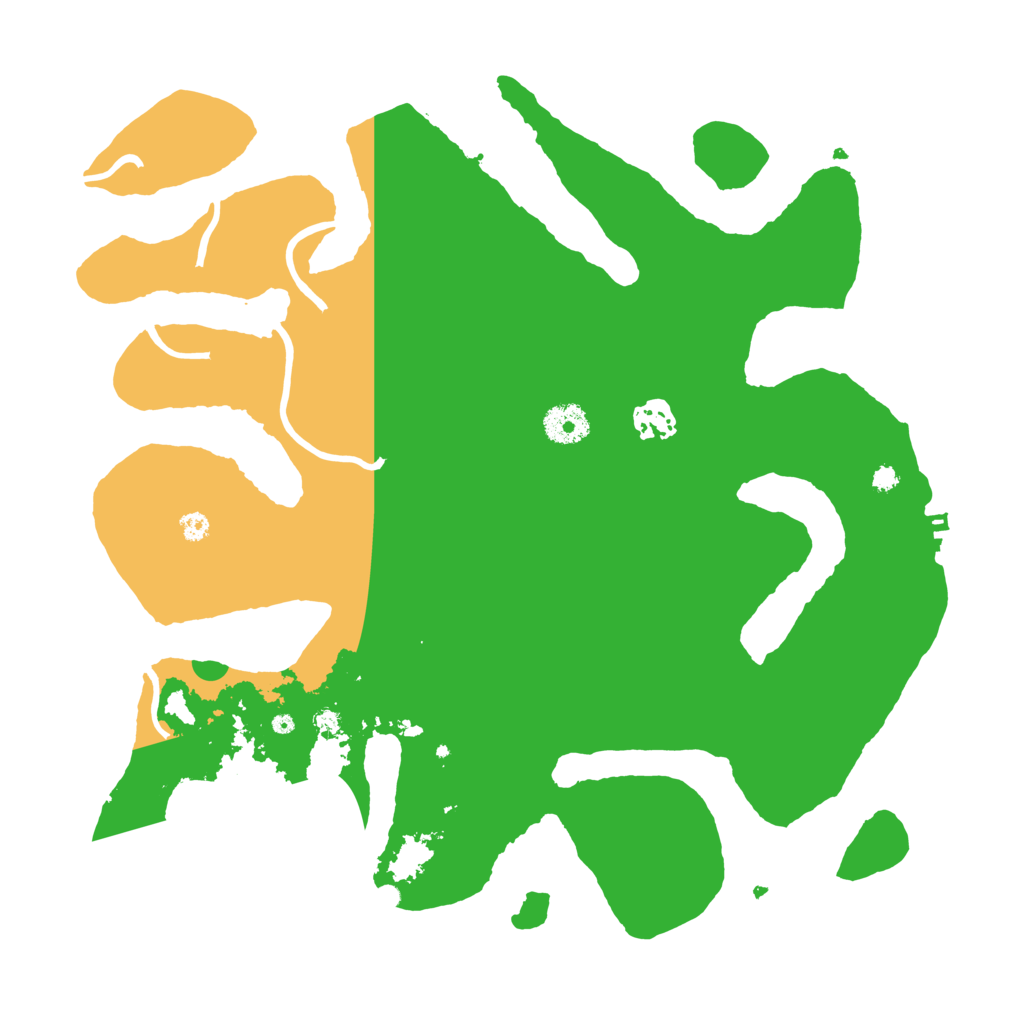 Biome Rust Map: Procedural Map, Size: 3600, Seed: 113998589