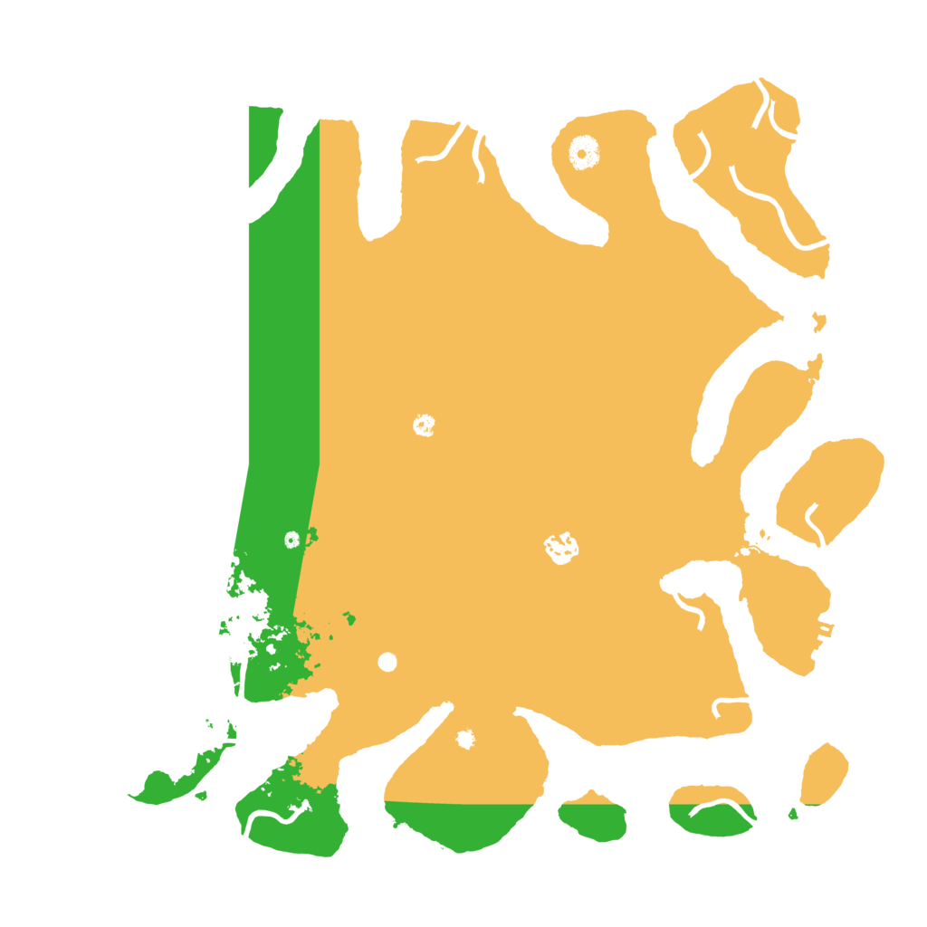 Biome Rust Map: Procedural Map, Size: 4250, Seed: 14881488