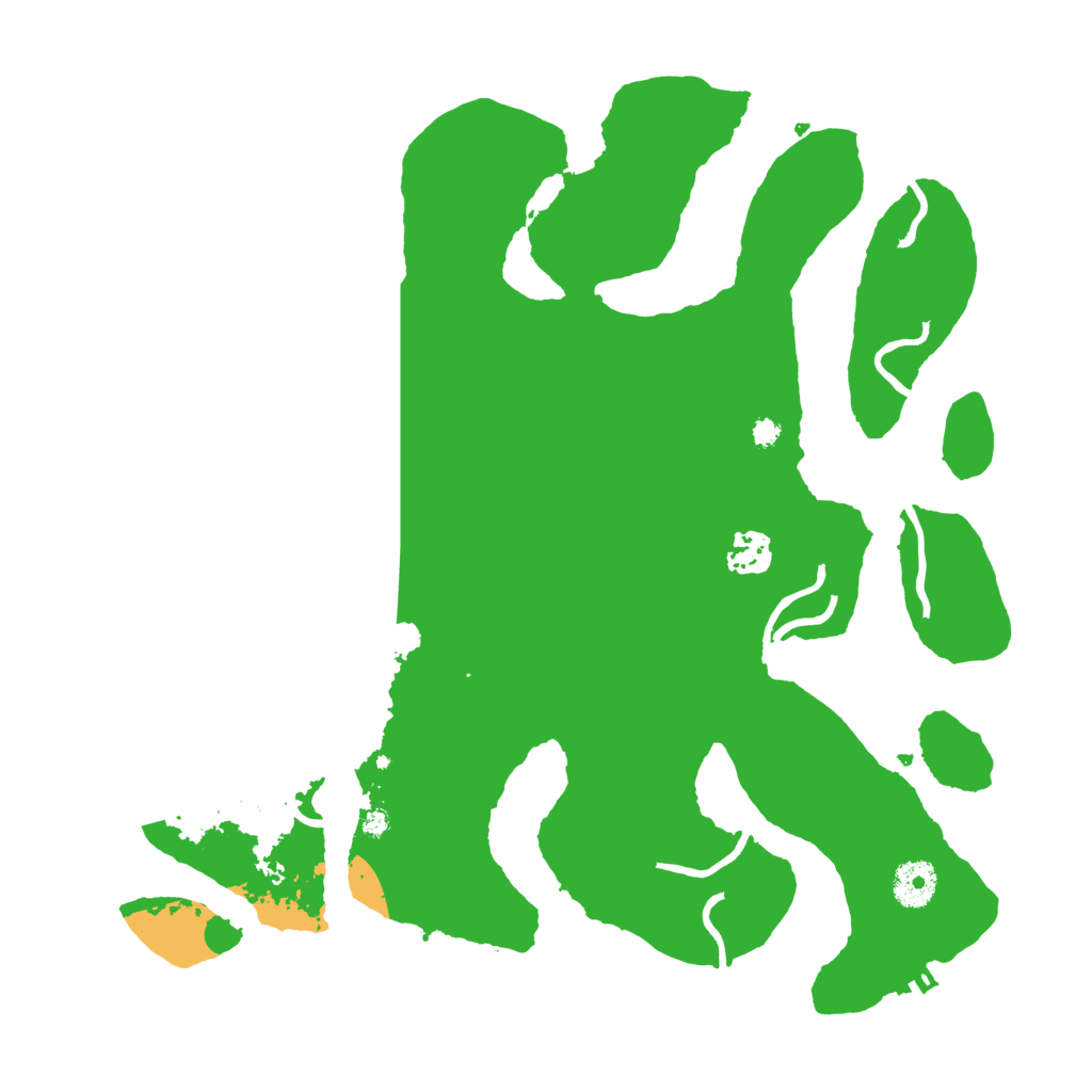 Biome Rust Map: Procedural Map, Size: 3600, Seed: 1549261154