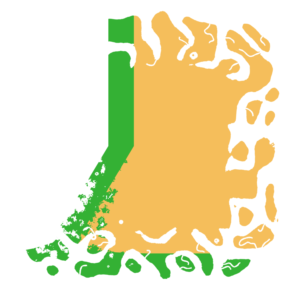 Biome Rust Map: Procedural Map, Size: 6000, Seed: 18500