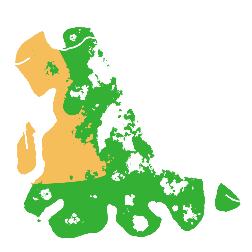 Biome Rust Map: Procedural Map, Size: 3700, Seed: 1552827779