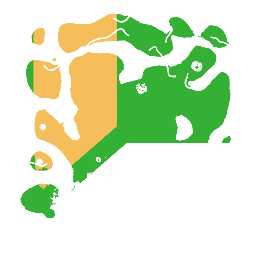 Biome Rust Map: Procedural Map, Size: 3500, Seed: 643567