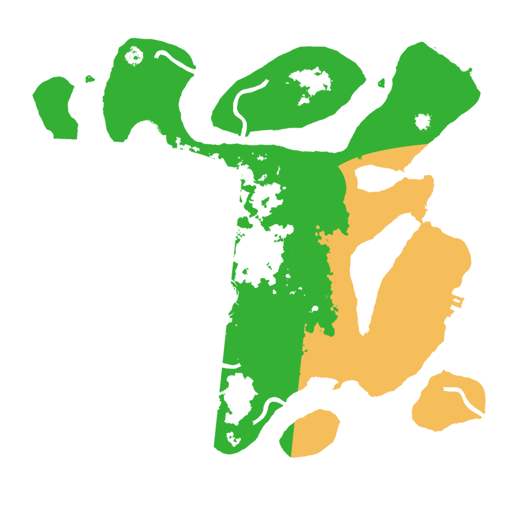 Biome Rust Map: Procedural Map, Size: 3000, Seed: 765762385