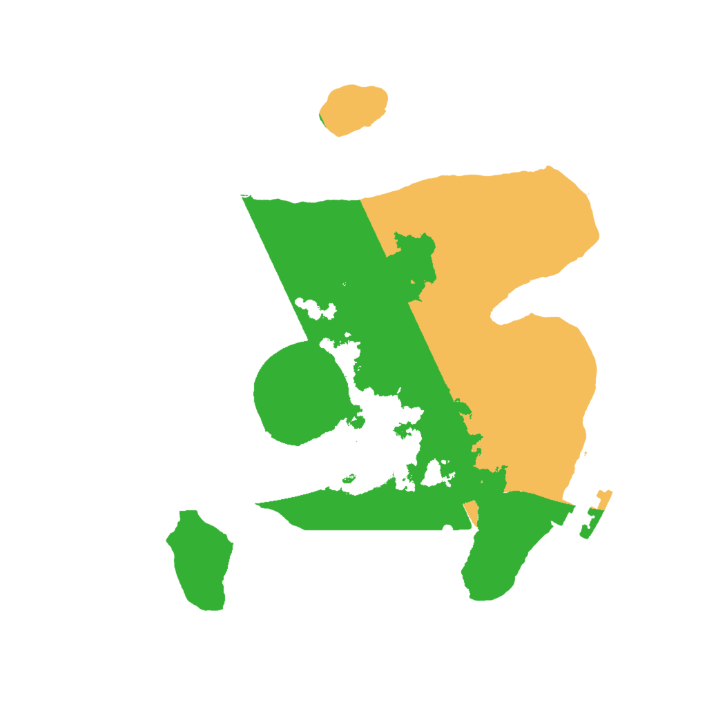 Biome Rust Map: Procedural Map, Size: 2000, Seed: 422