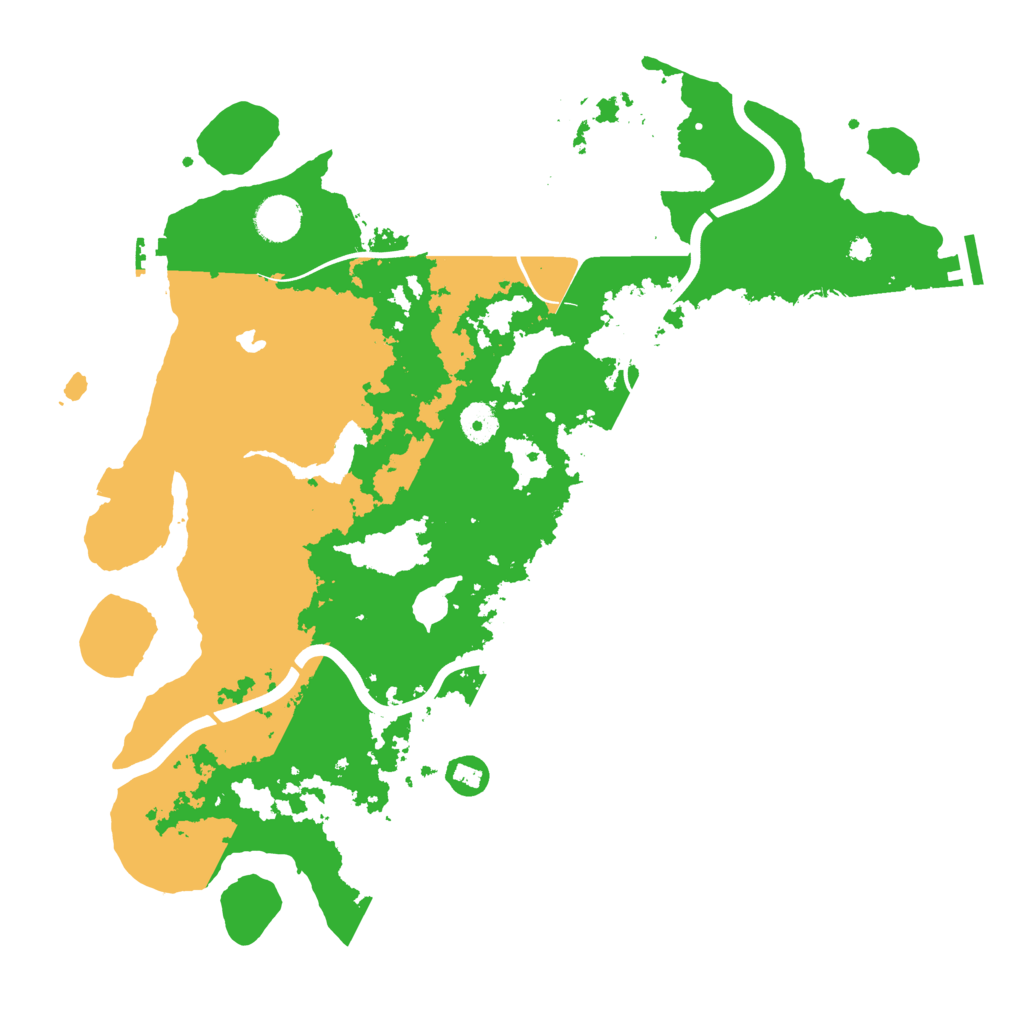 Biome Rust Map: Procedural Map, Size: 4000, Seed: 1599646513