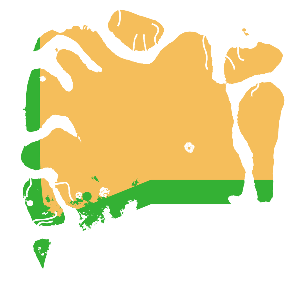 Biome Rust Map: Procedural Map, Size: 4500, Seed: 84443051