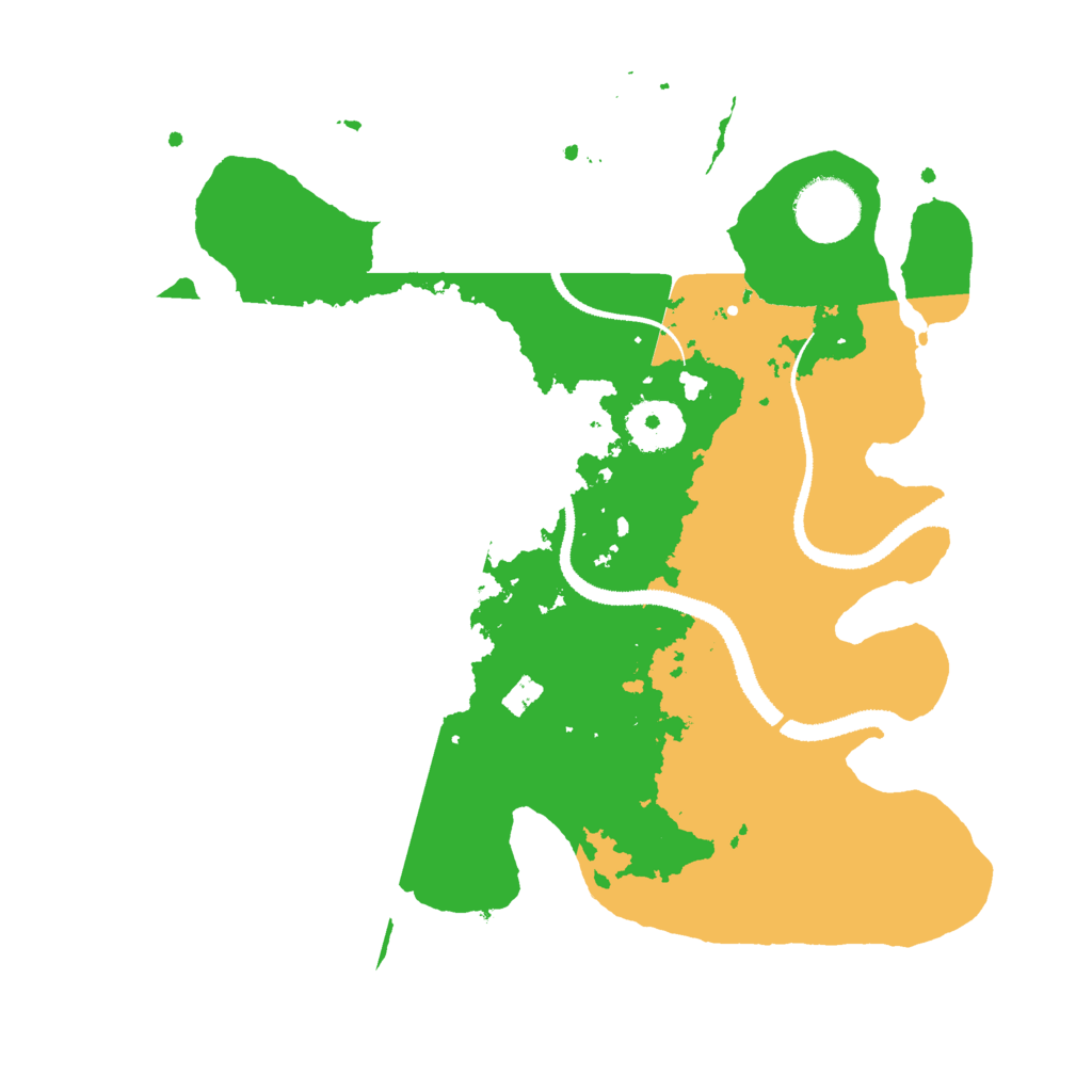 Biome Rust Map: Procedural Map, Size: 3000, Seed: 1930919279