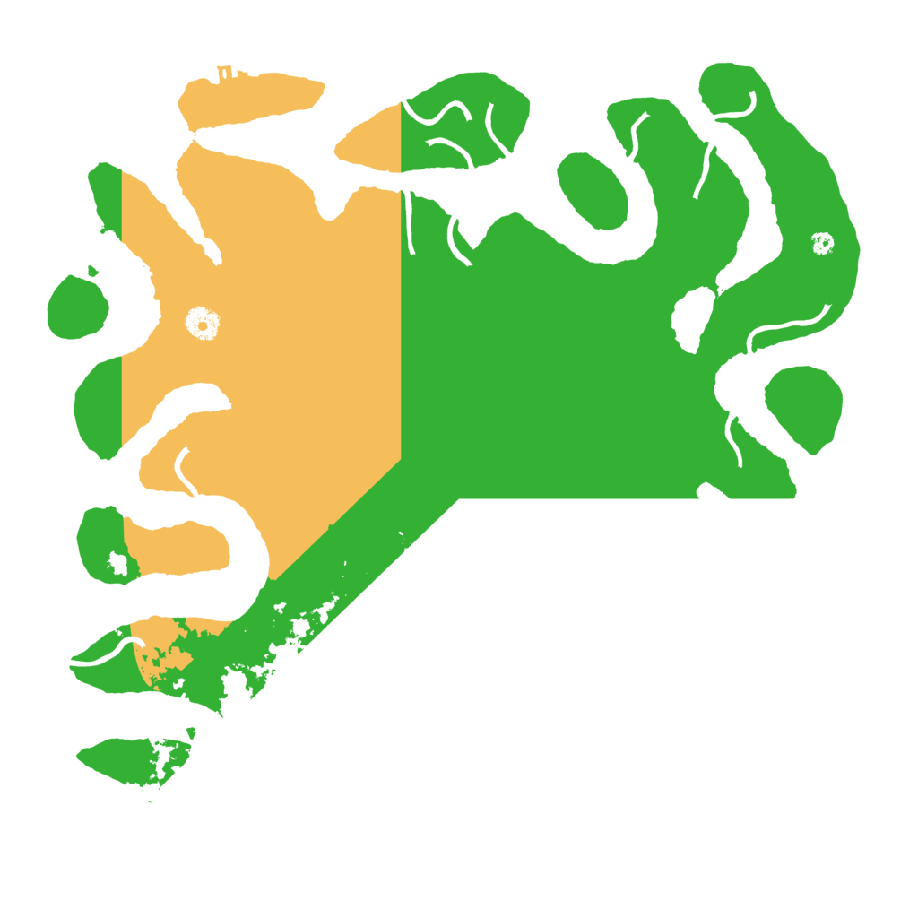 Biome Rust Map: Procedural Map, Size: 4100, Seed: 389561854