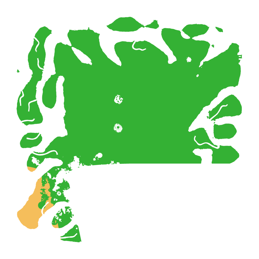 Biome Rust Map: Procedural Map, Size: 4500, Seed: 16147924