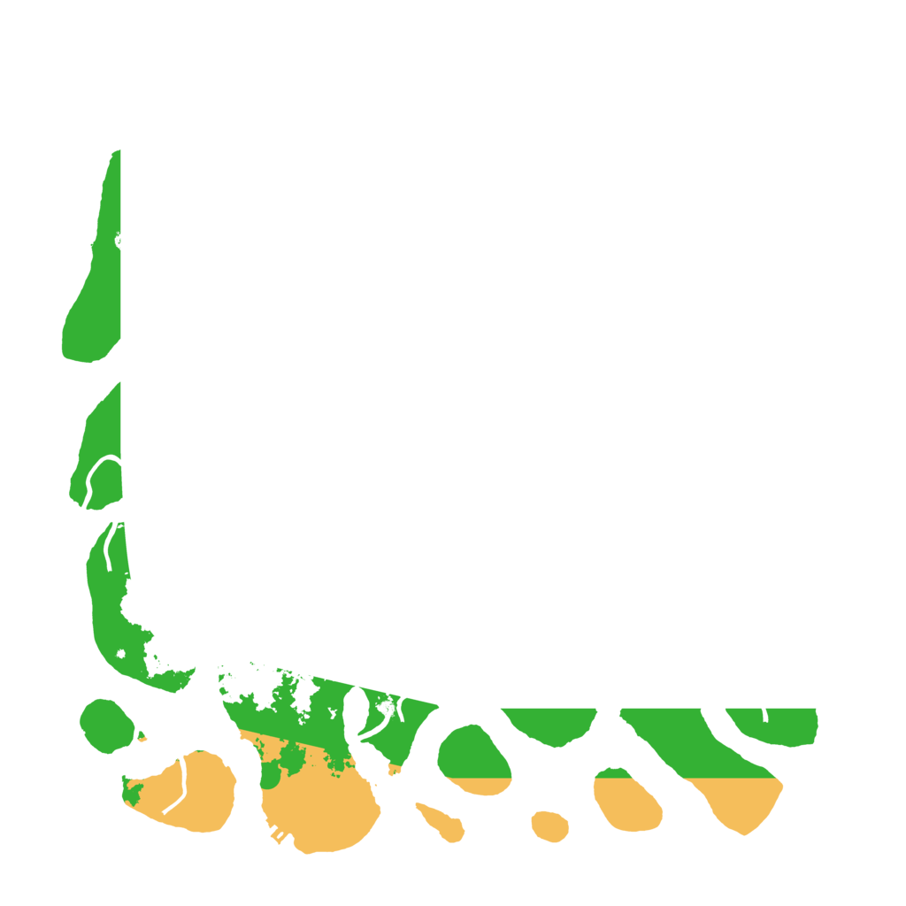 Biome Rust Map: Procedural Map, Size: 4500, Seed: 565421154