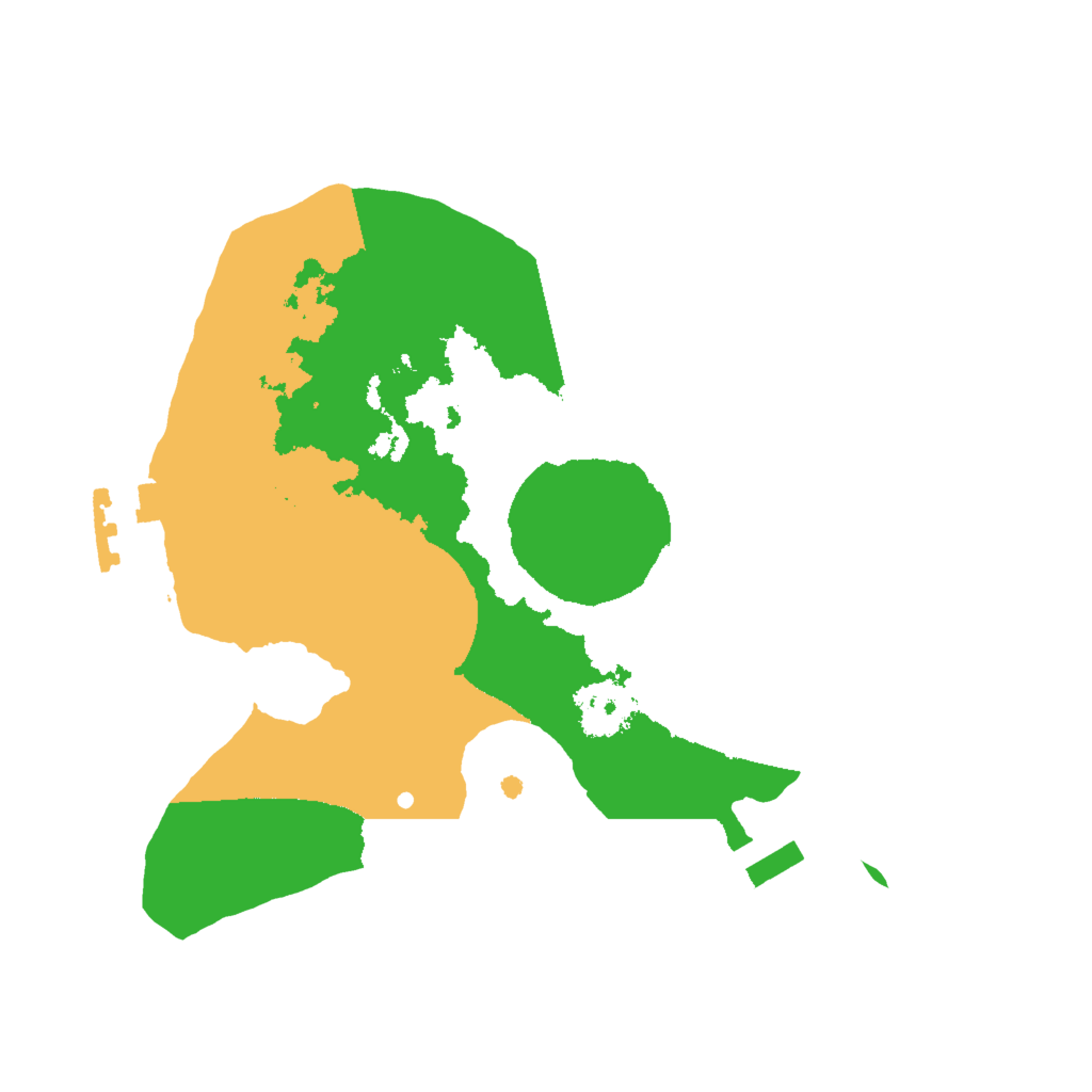 Biome Rust Map: Procedural Map, Size: 2000, Seed: 1589136038