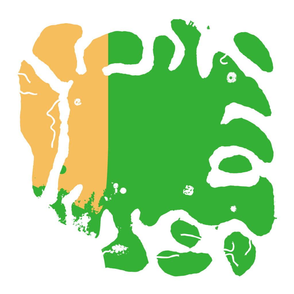 Biome Rust Map: Procedural Map, Size: 4250, Seed: 14381