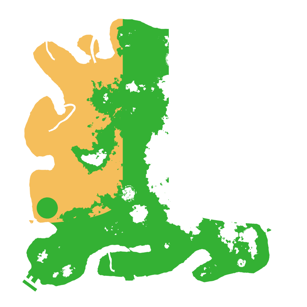 Biome Rust Map: Procedural Map, Size: 3850, Seed: 1982684908
