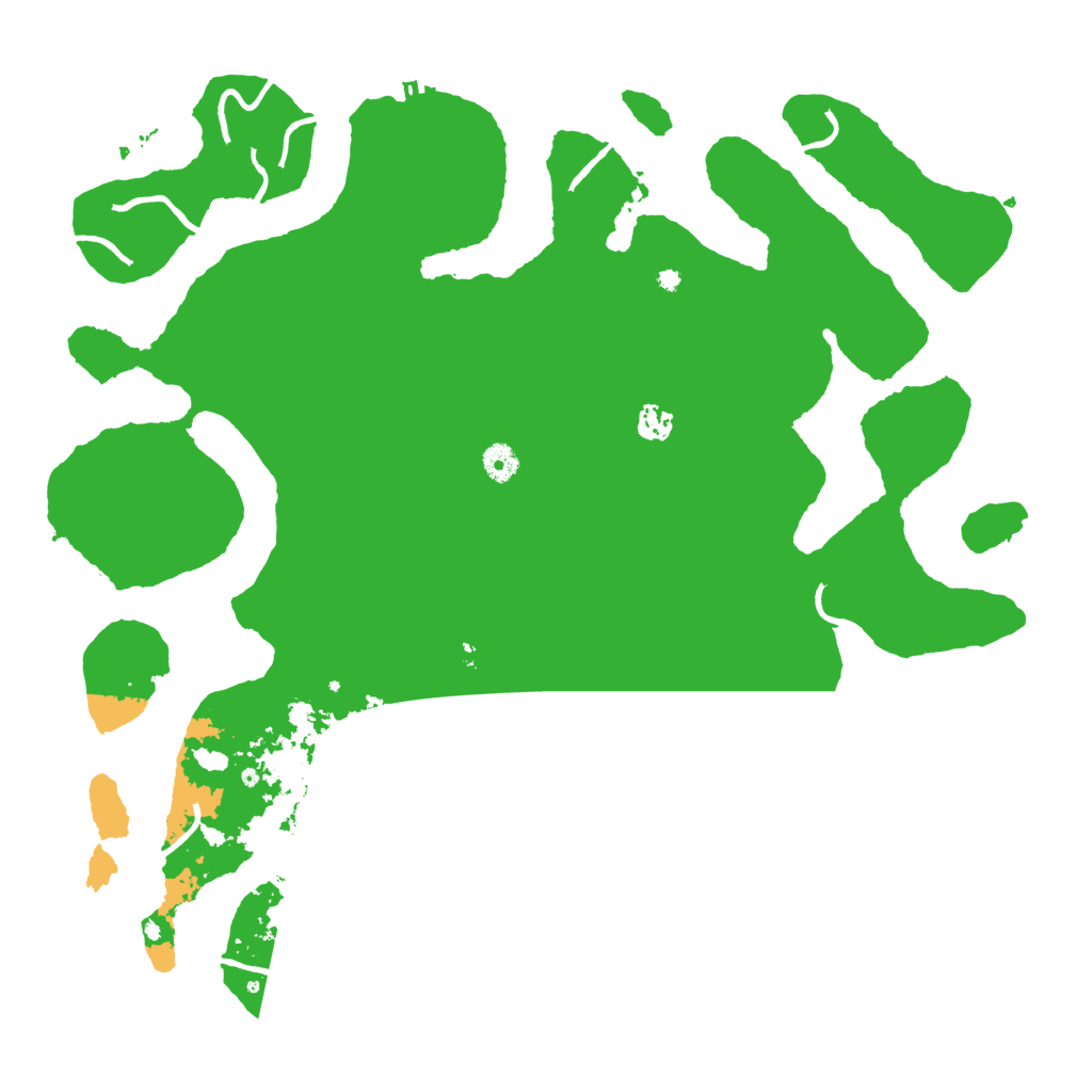 Biome Rust Map: Procedural Map, Size: 4500, Seed: 4851964