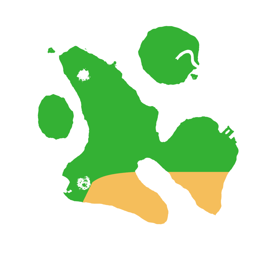 Biome Rust Map: Procedural Map, Size: 2000, Seed: 31741