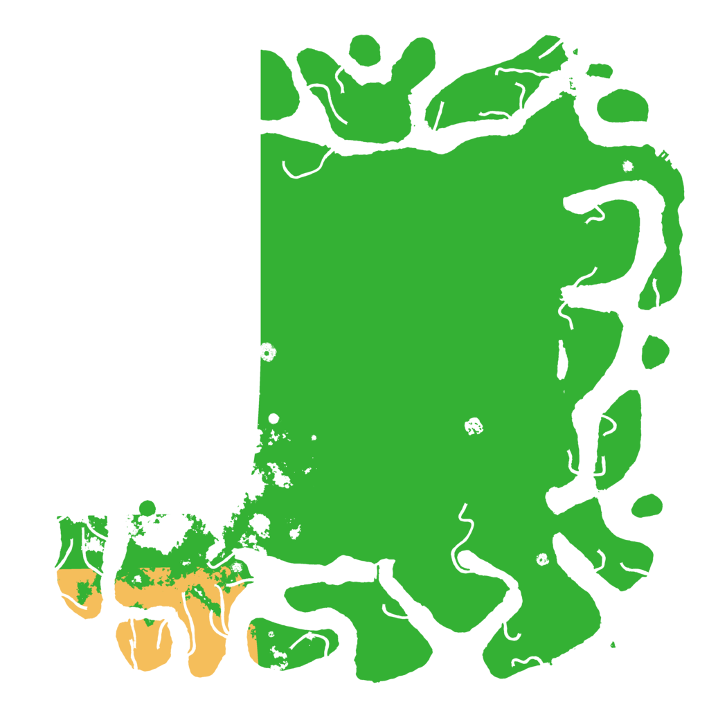 Biome Rust Map: Procedural Map, Size: 6000, Seed: 99438669