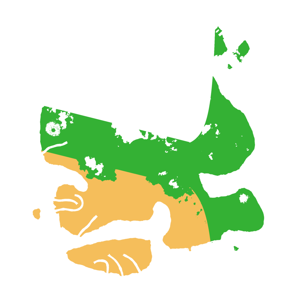 Biome Rust Map: Procedural Map, Size: 3000, Seed: 2108412285