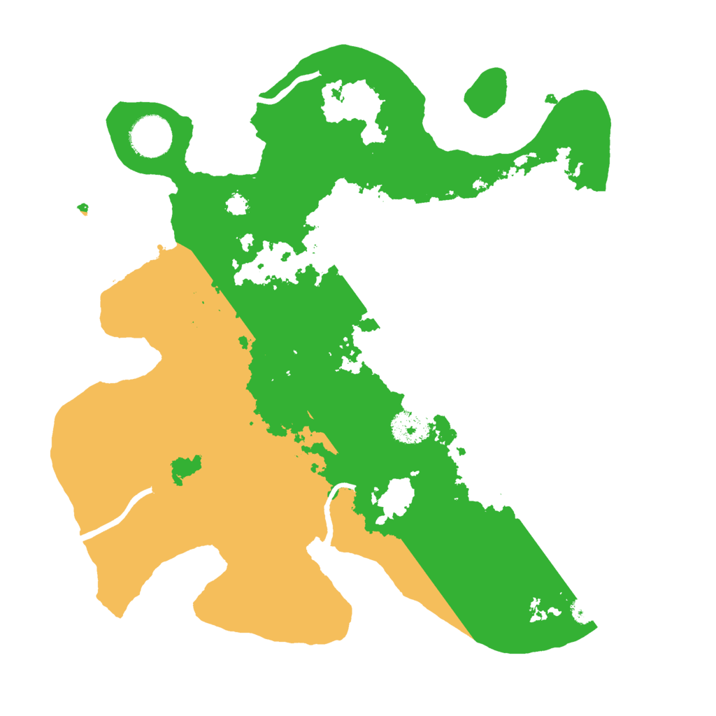 Biome Rust Map: Procedural Map, Size: 3000, Seed: 625
