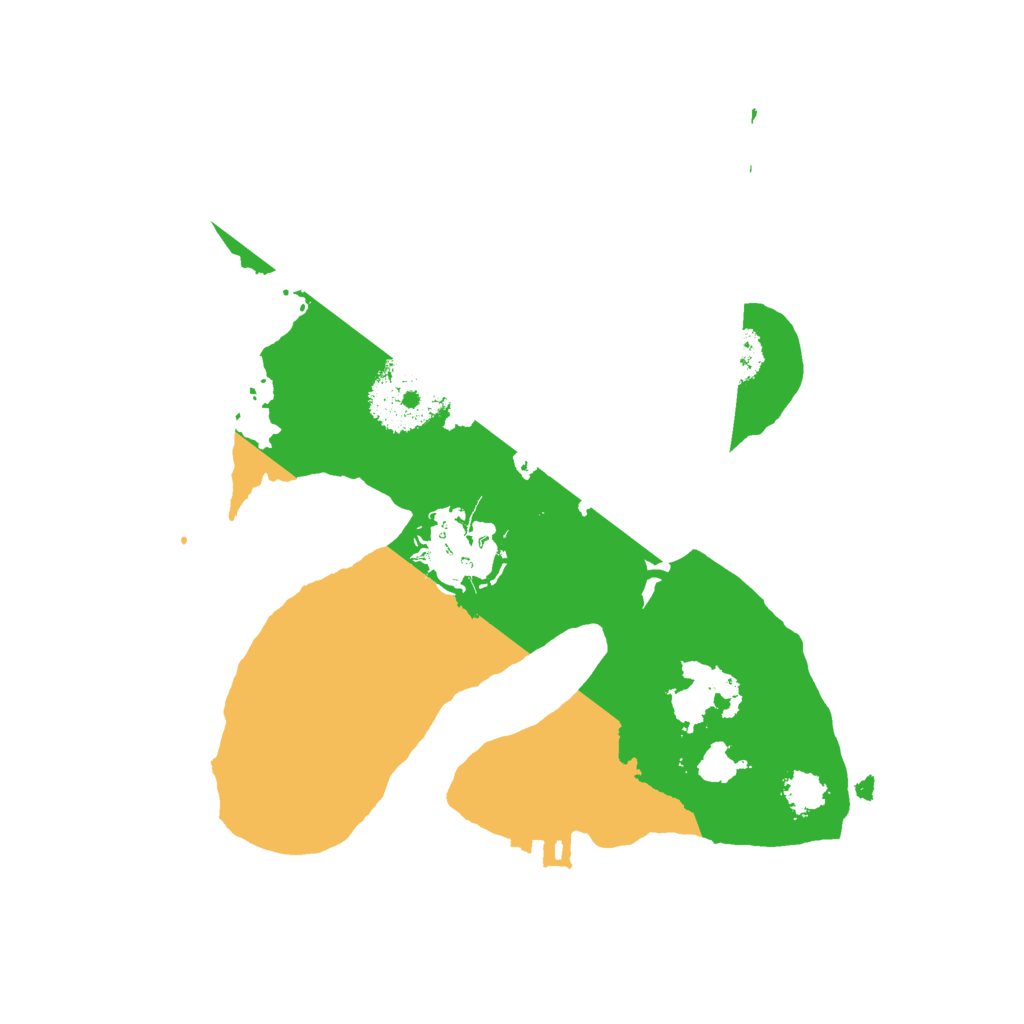 Biome Rust Map: Procedural Map, Size: 2200, Seed: 614469180